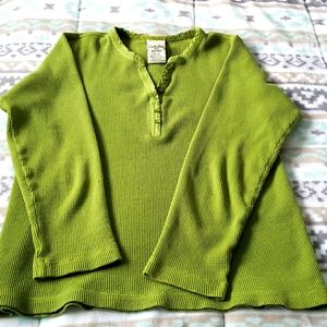Women's green shirt